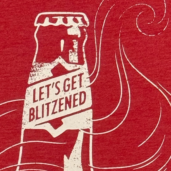 Let’s Get Blitzened * Warm Weather CHRISTMAS TEE * Short Sleeves * Fa-La-Lager * - Picture 6 of 7